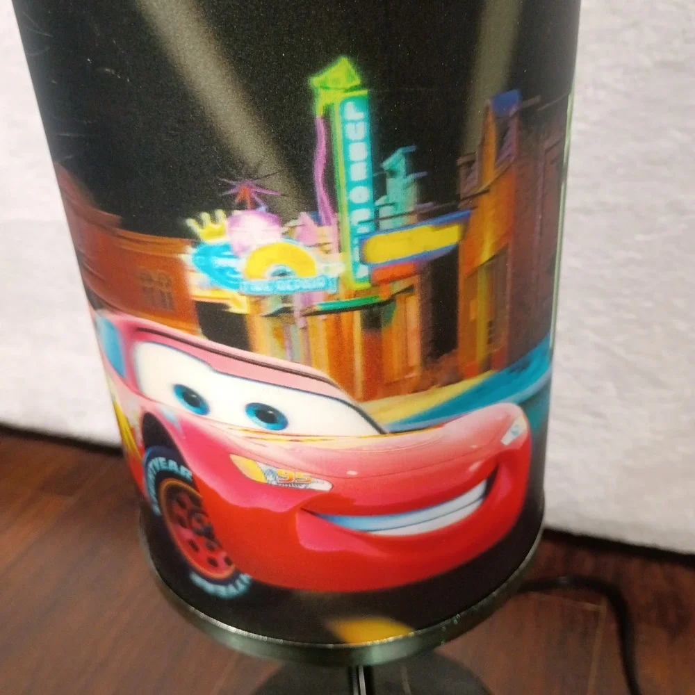 Disney Pixar Cars Holographic Bedroom Lamp Children's 18